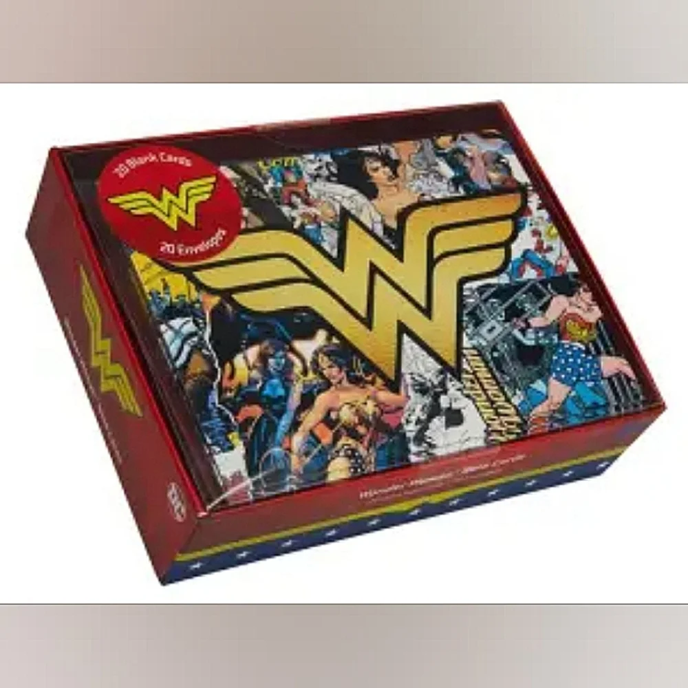 Wonderwoman Note Cards and Pen Set